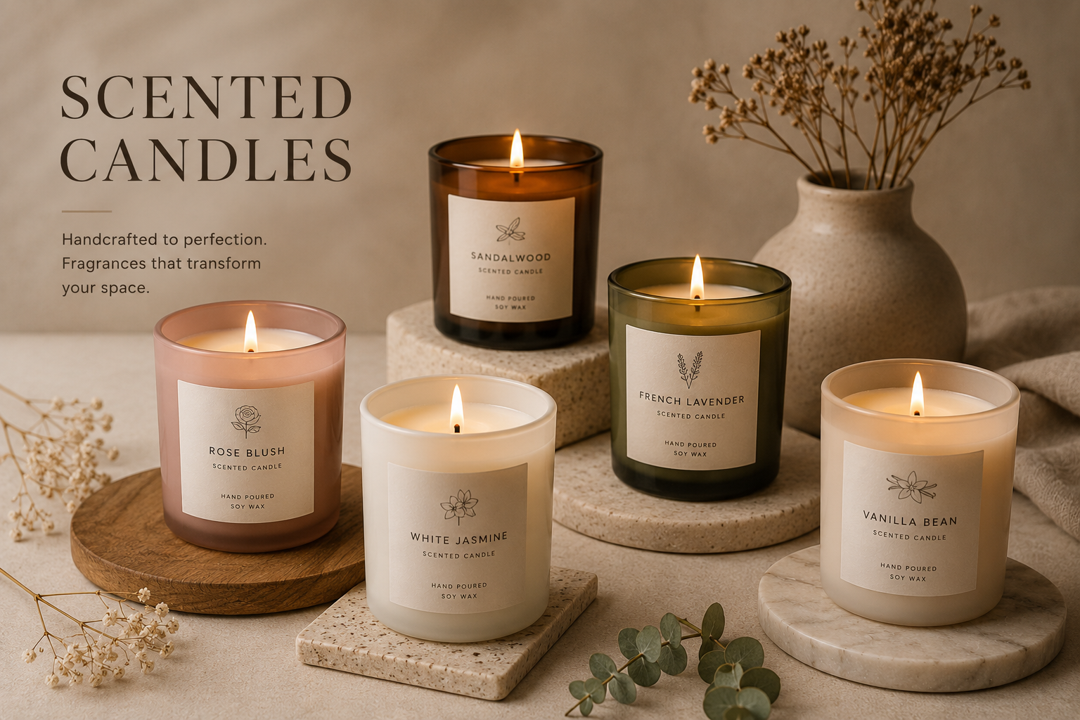 scented candles
